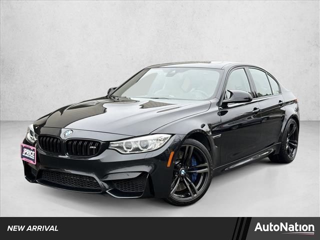 Black Sapphire Metallic 2015 BMW M3 Sedan RWD Sedan Rear-Wheel Drive Automatic