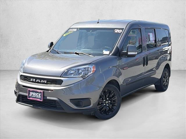 Gray (Quartz Grey Metallic) 2020 RAM ProMaster City SLT Passenger Wagon FWD Van Front-Wheel Drive 9-Speed Automatic