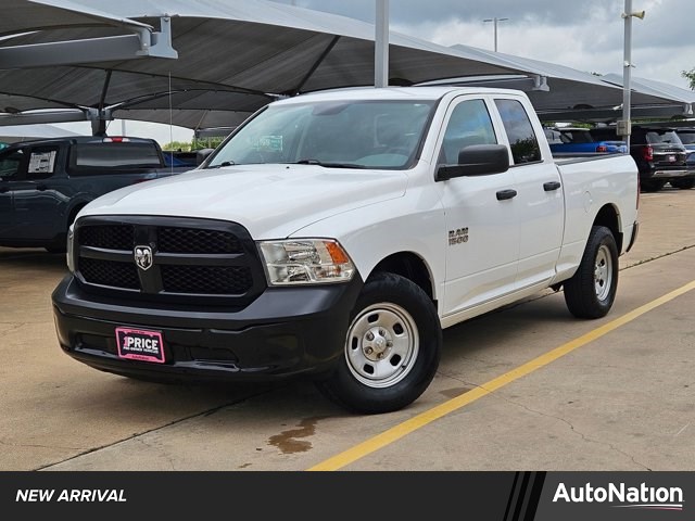Bright White Clearcoat 2018 RAM 1500 Tradesman Quad Cab RWD Pickup Truck 4X2 8-Speed Automatic