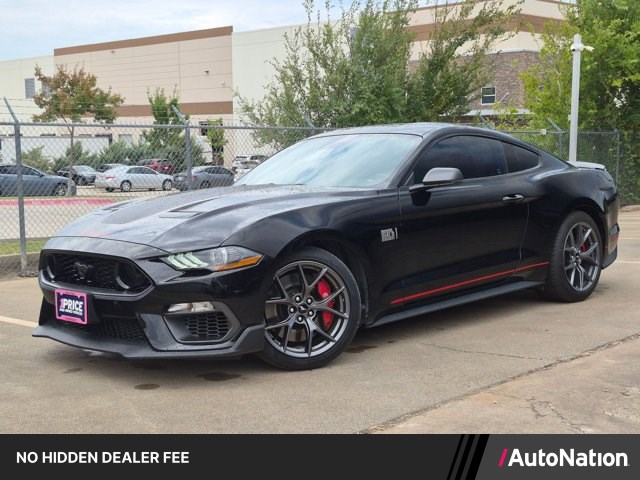 Shadow Black 2021 Ford Mustang Coupe Rear-Wheel Drive Automatic