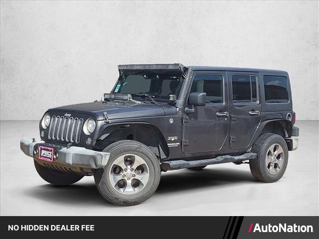 Gray (Granite Crystal Metallic Clearcoat) 2017 Jeep Wrangler SUV / Crossover Four-Wheel Drive 5-Speed Automatic