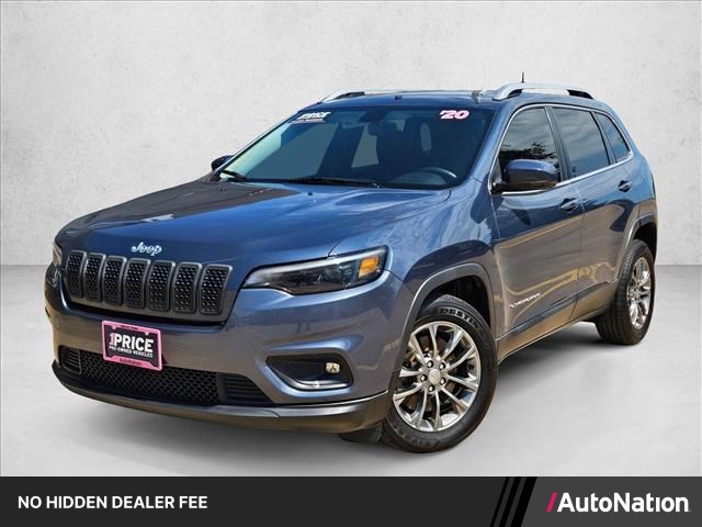Slate Blue Pearlcoat 2020 Jeep Cherokee Latitude Plus FWD SUV / Crossover Front-Wheel Drive 9-Speed Automatic