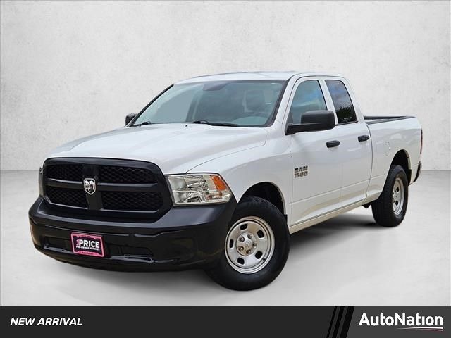 Bright White Clearcoat 2018 RAM 1500 Tradesman Quad Cab RWD Pickup Truck 4X2 8-Speed Automatic