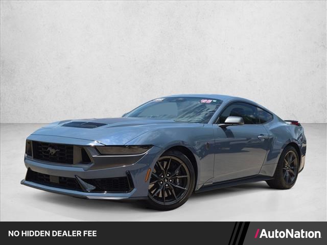 Vapor Blue Metallic 2025 Ford Mustang Coupe Rear-Wheel Drive Automatic