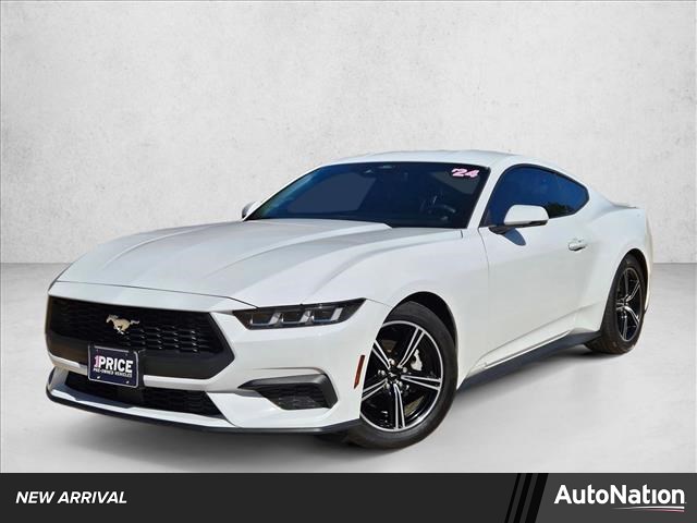 Oxford White 2024 Ford Mustang EcoBoost Premium Fastback RWD Coupe Rear-Wheel Drive Automatic