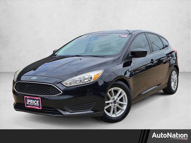 Shadow Black 2018 Ford Focus SE Hatchback Hatchback Front-Wheel Drive 6-Speed Automatic