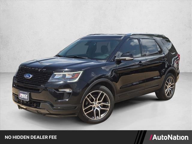 Agate Black Metallic 2019 Ford Explorer SUV / Crossover All-Wheel Drive 6-Speed Automatic