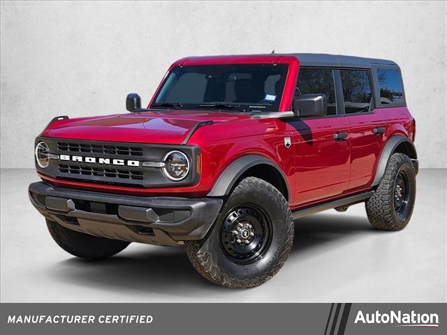 Ruby Red Metallic Tinted Clearcoat 2025 Ford Bronco Big Bend 4-Door 4WD SUV / Crossover Four-Wheel Drive Automatic