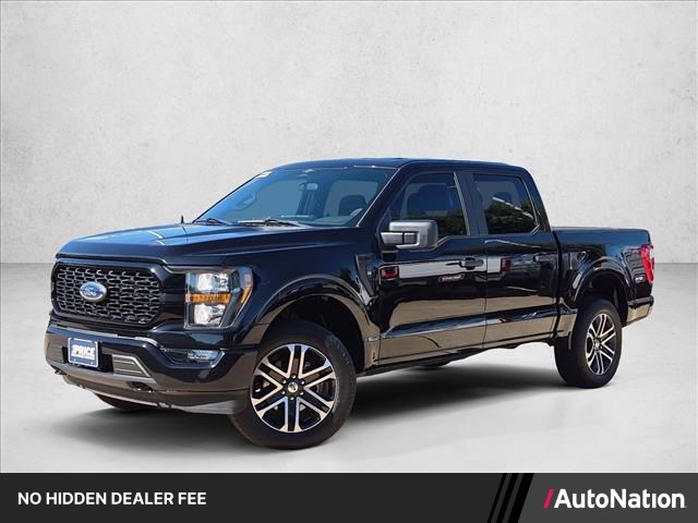Agate Black Metallic 2023 Ford F-150 Pickup Truck Four-Wheel Drive Automatic