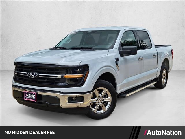 Space White Metallic 2025 Ford F-150 XLT SuperCrew RWD Pickup Truck 4X2 Automatic