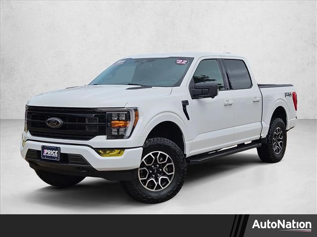 Oxford White 2022 Ford F-150 XLT SuperCrew 4WD Pickup Truck Four-Wheel Drive Automatic