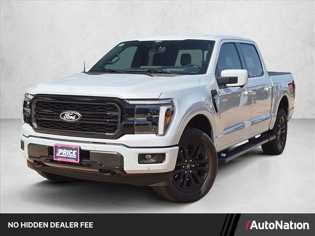 Space White Metallic 2025 Ford F-150 Pickup Truck Four-Wheel Drive Automatic