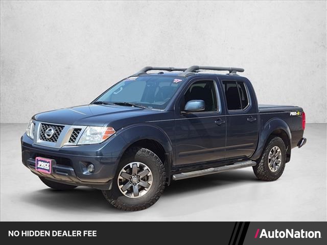 Arctic Blue Metallic 2017 Nissan Frontier Pickup Truck Four-Wheel Drive Automatic