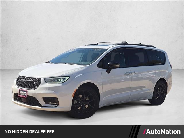 Bright White Clearcoat 2025 Chrysler Pacifica Minivan Front-Wheel Drive 9-Speed Automatic