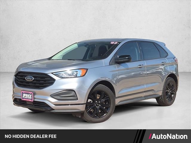 Iconic Silver Metallic 2023 Ford Edge SUV / Crossover All-Wheel Drive 8-Speed Automatic