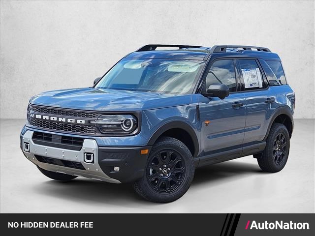 Blue (Azure Gray Metallic Tri-Coat) 2026 Ford Bronco Sport SUV / Crossover All-Wheel Drive 8-Speed Automatic