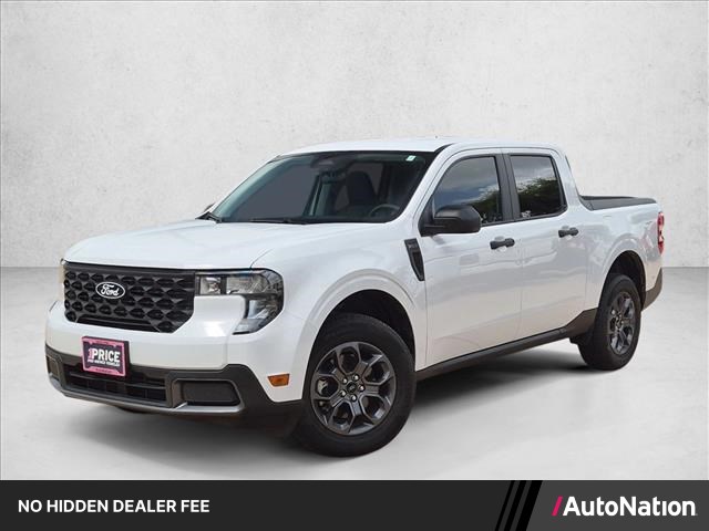 Oxford White 2025 Ford Maverick Pickup Truck All-Wheel Drive 8-Speed Automatic