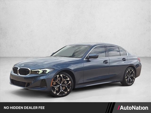 Arctic Race Blue Metallic 2025 BMW 3 Series Sedan Rear-Wheel Drive Automatic