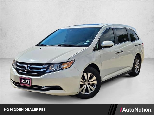 White 2016 Honda Odyssey EX-L FWD Minivan Front-Wheel Drive Automatic