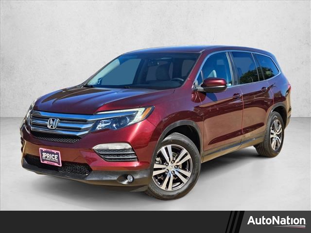 Red 2018 Honda Pilot EX FWD SUV / Crossover Front-Wheel Drive Automatic