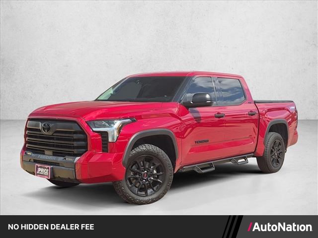 Supersonic Red 2022 Toyota Tundra Pickup Truck Four-Wheel Drive Automatic