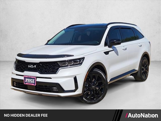 Glacial White Pearl 2023 Kia Sorento SX FWD SUV / Crossover Front-Wheel Drive Automatic