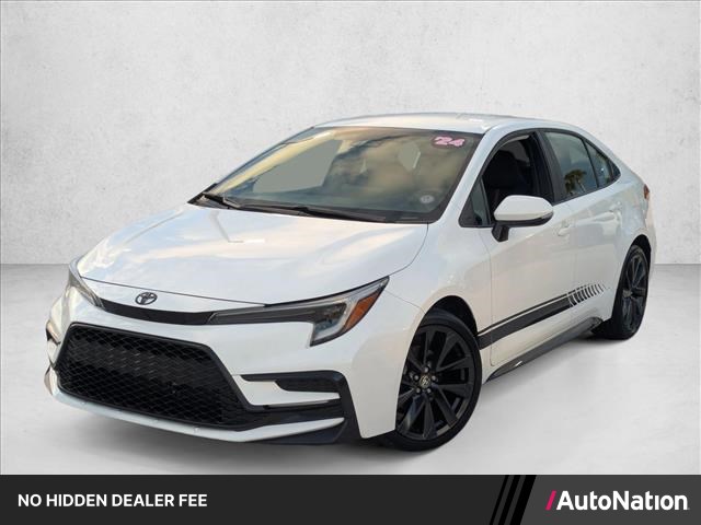 Ice Cap 2024 Toyota Corolla Sedan Front-Wheel Drive Automatic