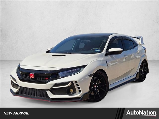 White 2021 Honda Civic Type R Touring FWD Hatchback Front-Wheel Drive 6-Speed Manual