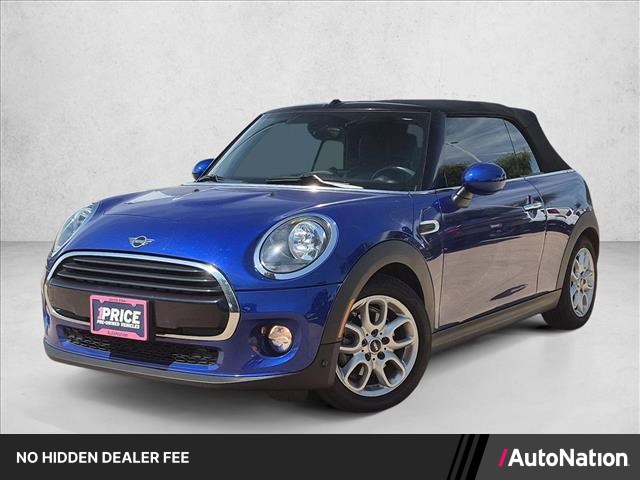 Blue 2019 MINI Cooper Convertible Front-Wheel Drive Automatic