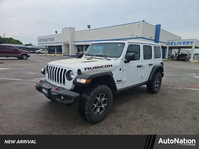 Bright White Clear 2021 Jeep Wrangler Unlimited Rubicon 4WD SUV / Crossover Four-Wheel Drive 6-Speed Manual
