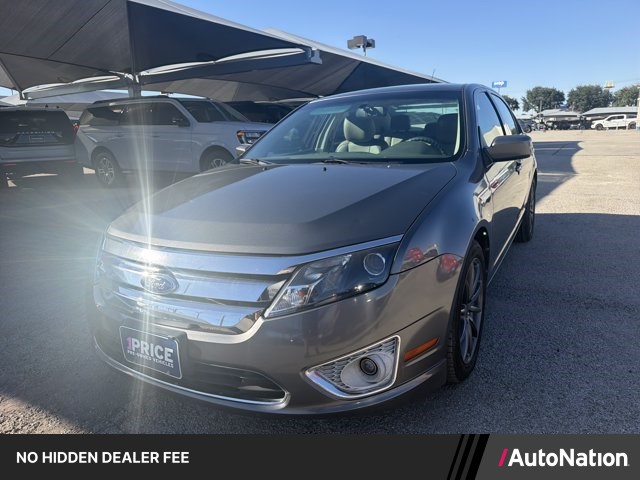 Sterling Gray Metallic 2012 Ford Fusion Sedan Front-Wheel Drive Automatic