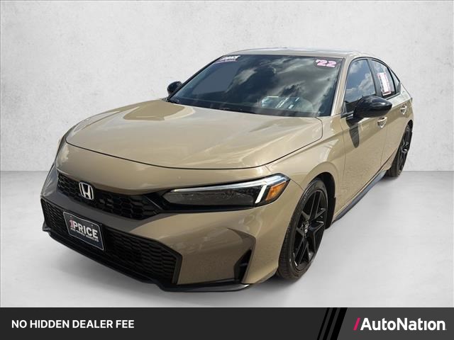 Brown (Tan) 2025 Honda Civic Hatchback Hatchback Front-Wheel Drive Automatic