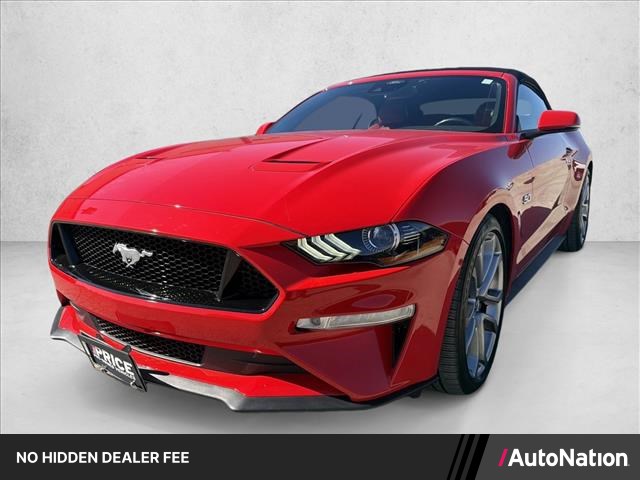 Race Red 2022 Ford Mustang Convertible Rear-Wheel Drive 6-Speed Manual