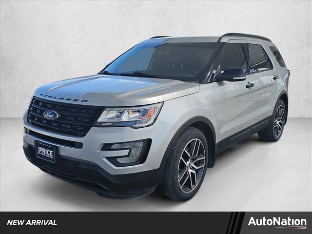 Ingot Silver Metallic 2017 Ford Explorer Sport AWD SUV / Crossover All-Wheel Drive 6-Speed Automatic