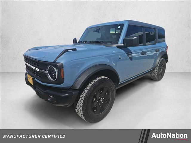 Blue (Azure Gray Metallic Tri-Coat) 2024 Ford Bronco Black Diamond 4-Door 4WD SUV / Crossover Four-Wheel Drive Automatic