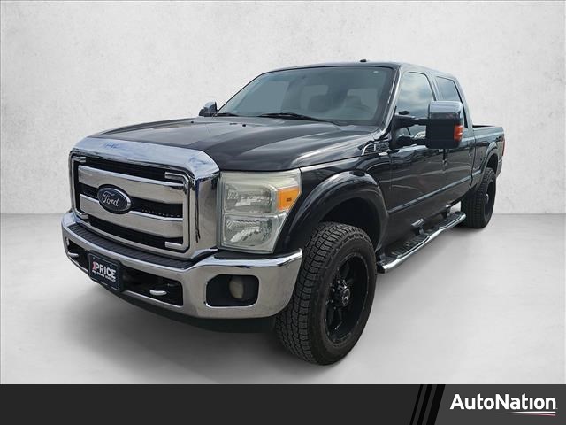 Tuxedo Black Metallic 2015 Ford F-250 Super Duty Lariat Crew Cab 4WD Pickup Truck Four-Wheel Drive 6-Speed Automatic