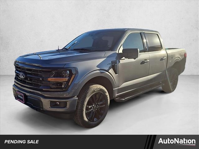 Carbonized Gray Metallic 2026 Ford F-150 XLT SuperCrew 4WD Pickup Truck Four-Wheel Drive Automatic