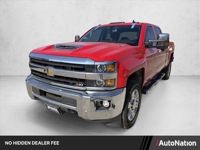 Red Hot 2018 Chevrolet Silverado 2500HD Pickup Truck Four-Wheel Drive 6-Speed Automatic