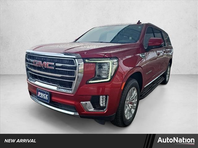 Volcanic Red Tintcoat 2024 GMC Yukon XL SLT 4WD SUV / Crossover Four-Wheel Drive Automatic