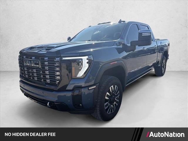 Downpour Metallic 2025 GMC Sierra 2500HD Pickup Truck Four-Wheel Drive Automatic