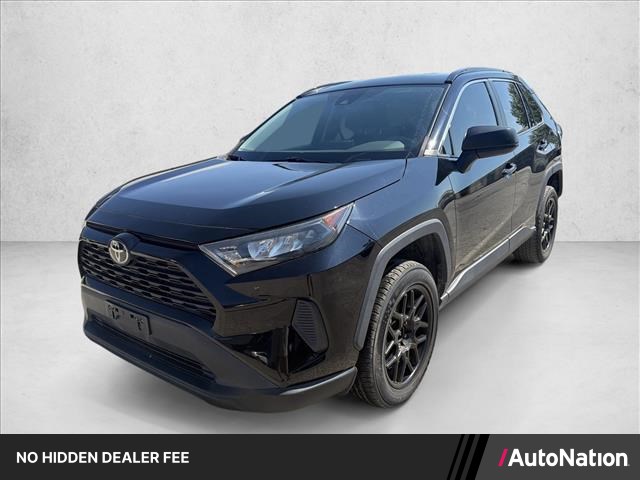 Midnight Black Metallic 2021 Toyota RAV4 SUV / Crossover Front-Wheel Drive Automatic