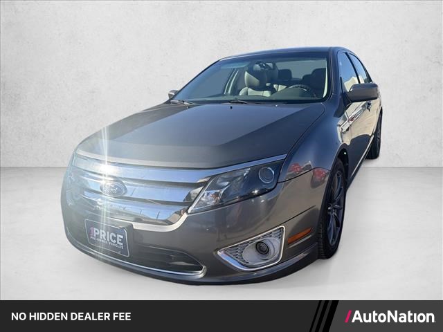 Sterling Gray Metallic 2012 Ford Fusion Sedan Front-Wheel Drive 6-Speed Automatic
