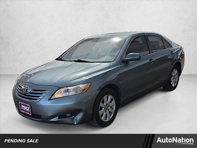 Aloe Green Metallic 2009 Toyota Camry XLE Sedan Front-Wheel Drive Automatic