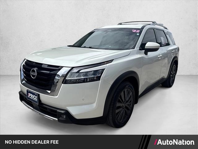 Pearl White Tricoat 2022 Nissan Pathfinder SL FWD SUV / Crossover Front-Wheel Drive Automatic