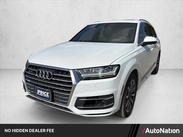 White 2018 Audi Q7 SUV / Crossover All-Wheel Drive Automatic