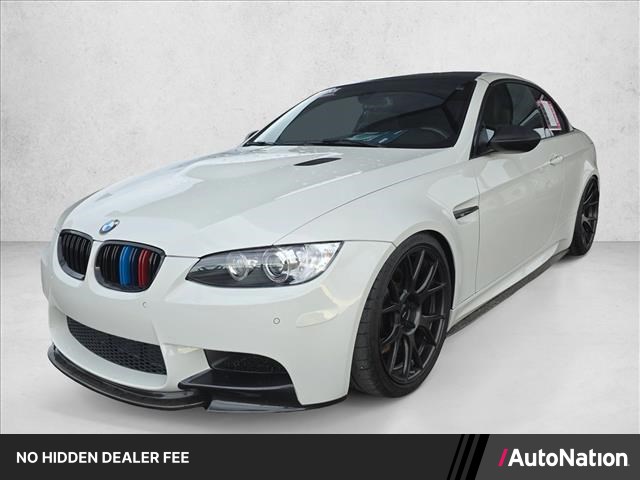Mineral White Metallic 2011 BMW M3 Convertible RWD Convertible Rear-Wheel Drive Automatic