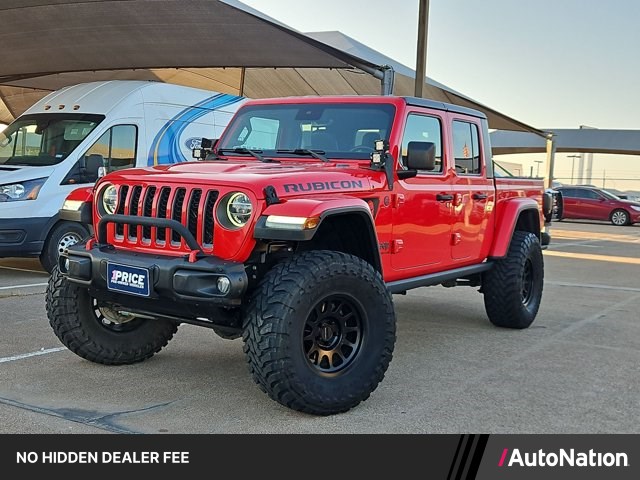 Firecracker Red Clearcoat 2020 Jeep Gladiator Pickup Truck Four-Wheel Drive 8-Speed Automatic