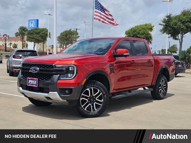 Hot Pepper Red Metallic Tinted Clearcoat 2024 Ford Ranger Pickup Truck Four-Wheel Drive Automatic