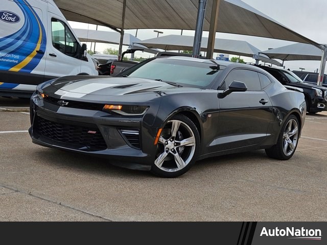 Nightfall Gray Metallic 2016 Chevrolet Camaro 1SS Coupe RWD Coupe Rear-Wheel Drive 8-Speed Automatic
