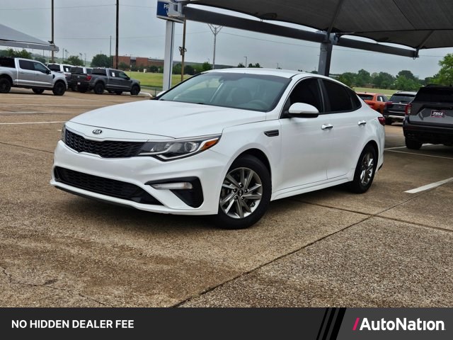 Snow White Pearl 2019 Kia Optima LX FWD Sedan Front-Wheel Drive Automatic